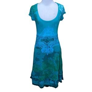 Desigual Paris Quenny Dress Scoop Neck Medium